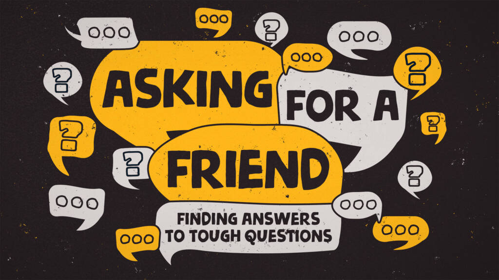 Asking For A Friend: Consider What You Consume